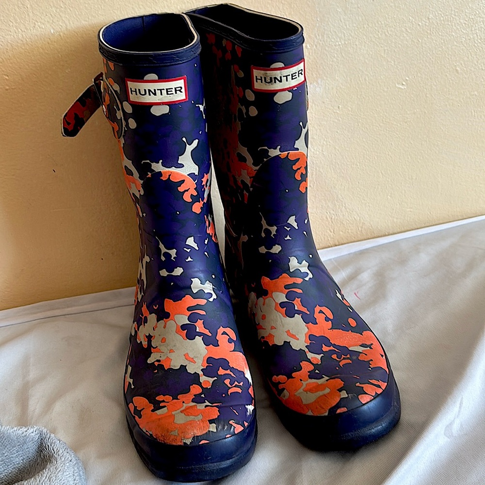 Hunter Camouflage Rain Boot